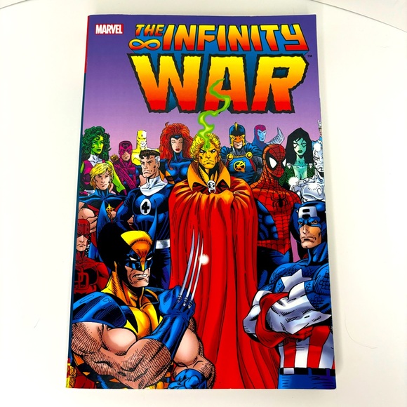 The Infinity War by Jim Starlin Avengers Marvel Comics Trade Paperback TPB - Picture 1 of 9
